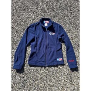 2002 U.S. Olympic team fleece official outfitter XS ROOTS vintage y2k sportswear